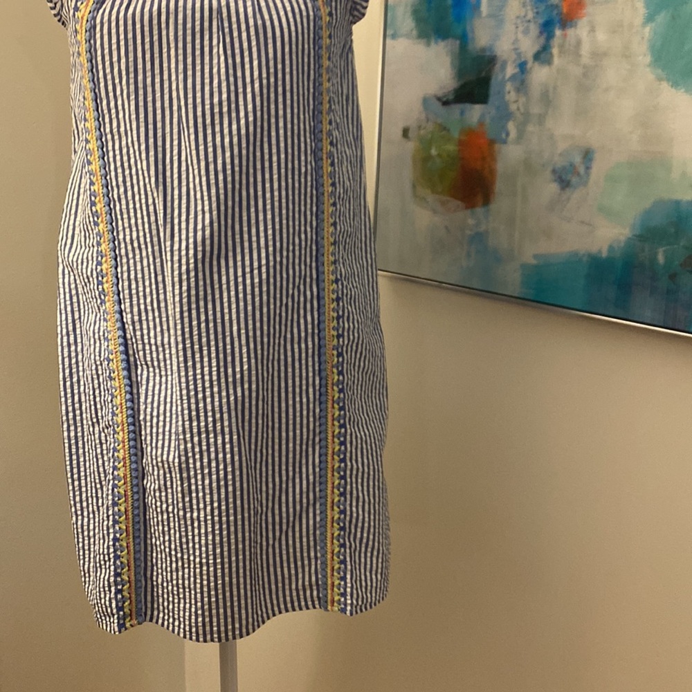 VINEYARD VINES seersucker dress size 14 (girls) - Picture 3 of 9